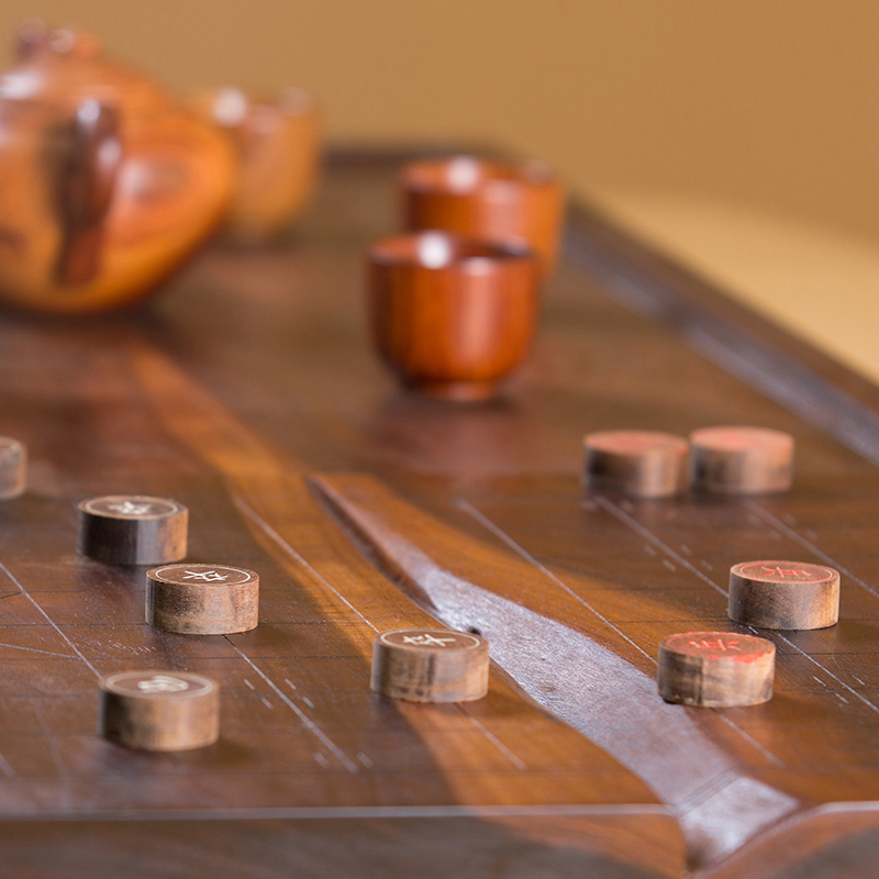 香絲焦檀 棋茶盤